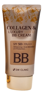 BB крем для лица Collagen & Luxury Gold SPF50+ PA+++ 50мл