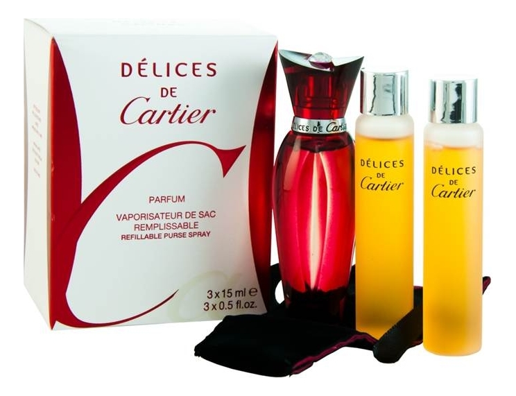 Delices De Cartier: духи 3*15мл