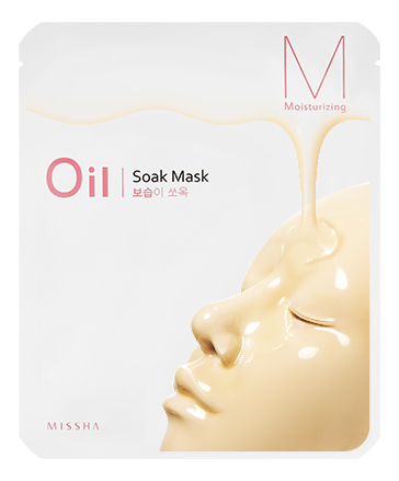 

Тканевая маска для лица Oil-Soak Mask Moisturizing 25мл