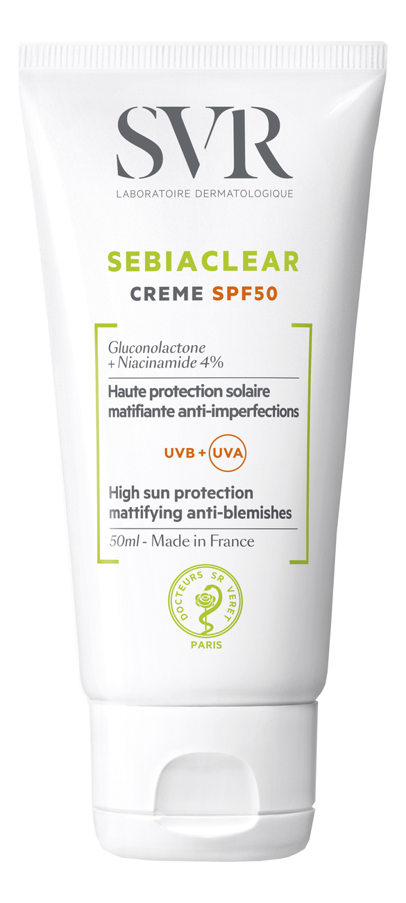 

Крем для лица Sebiaclear Creme SPF50 50мл