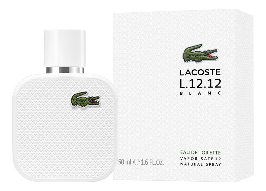 

Eau De Lacoste L.12.12 Blanc: туалетная вода 50мл, Eau De Lacoste L.12.12 Blanc