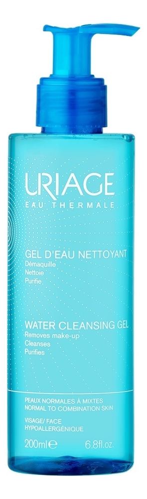 

Увлажняющий гель для умывания Eau Thermale Gel D`Eau Nettoyant: Гель 200мл, Увлажняющий гель для умывания Eau Thermale Gel D`Eau Nettoyant