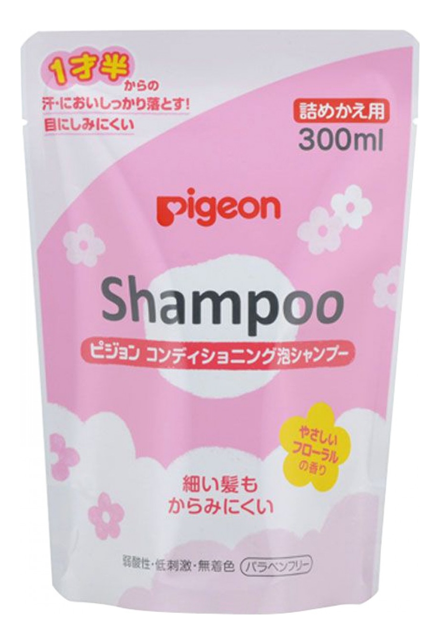 Шампунь-пенка для детей от 18 месяцев Shampoo: Шампунь 300мл (сменный блок)