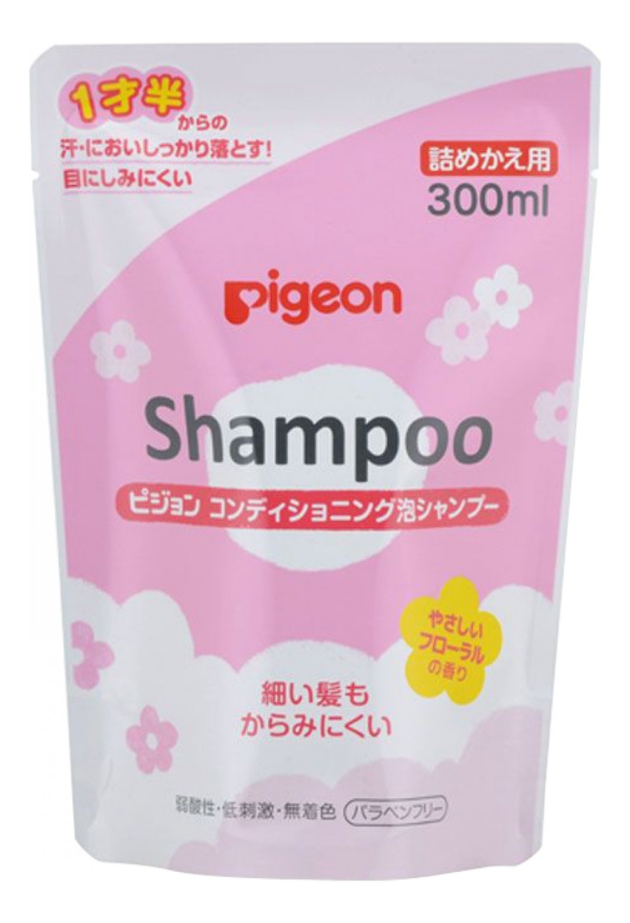 

Шампунь-пенка для детей от 18 месяцев Shampoo: Шампунь 300мл (сменный блок), Шампунь-пенка для детей от 18 месяцев Shampoo