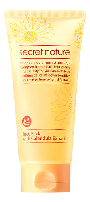 

Смягчающая маска для лица с экстрактом календулы Face Pack With Calendula Extract 130мл