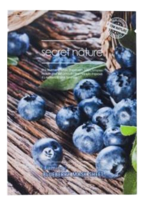 Укрепляющая тканевая маска для лица с экстрактом черники Mask Line Blueberry Sheet 25мл