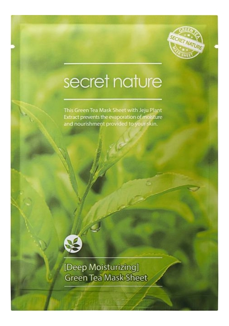

Суперувлажняющая тканевая маска для лица с экстрактом зеленого чая Mask Line Green Tea Sheet 25мл