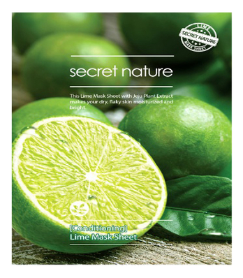 

Бодрящая тканевая маска для лица с экстрактом лайма Line Lime Mask Sheet 25мл