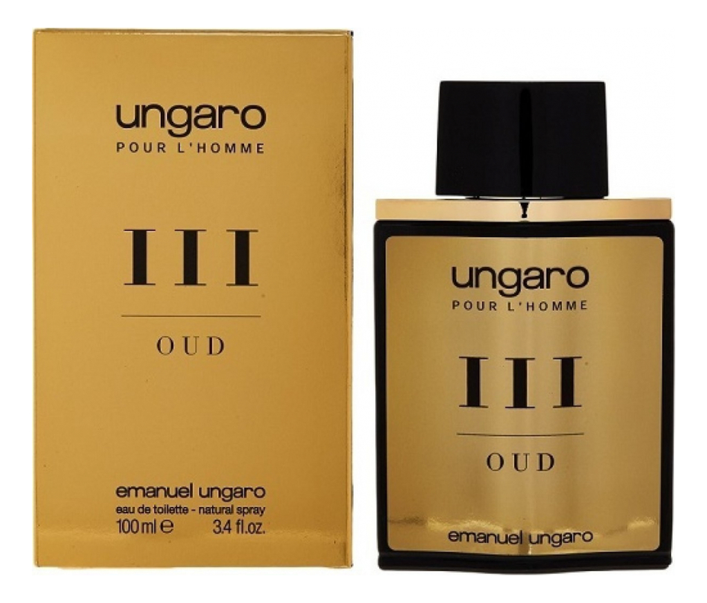 

Ungaro Pour L'Homme III Oud: туалетная вода 100мл, Ungaro Pour L'Homme III Oud