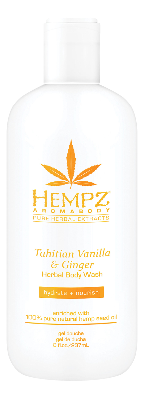 

Гель для душа Tahitian Vanilla & Ginger Herbal Body Wash: Гель для душа 237мл, Гель для душа Tahitian Vanilla & Ginger Herbal Body Wash