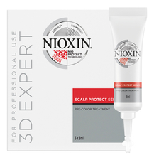 NIOXIN Сыворотка для кожи головы 3D Expert Scalp Protect Serum Pre-Color Treatment 6*8мл
