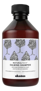 Успокаивающий шампунь для чувствительной кожи головы Natural Tech Calming Shampoo