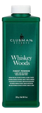 Clubman Pinaud Универсальный тальк Whiskey Woods Finest Powder 255г (виски)