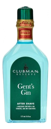 Лосьон после бритья Gent`s Gin After Shave (джин): Лосьон 177мл лосьон после бритья clubman gent gin 50 мл