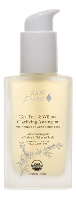 

Органический тонер для лица Tea Tree & Willow Clarifying Astringent 118мл