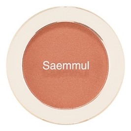 Однотонные румяна Saemmul Single Blusher 5г: BE02 Flash Beige