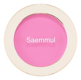 

Однотонные румяна Saemmul Single Blusher 5г: PK03 Freeze Pink, Однотонные румяна Saemmul Single Blusher 5г