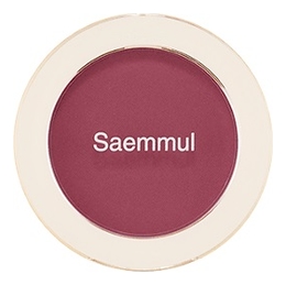 

Однотонные румяна Saemmul Single Blusher 5г: PP02 Wild Plum, Однотонные румяна Saemmul Single Blusher 5г