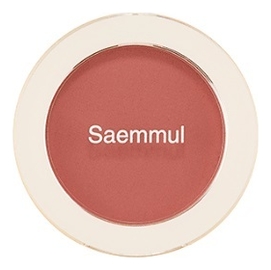 

Однотонные румяна Saemmul Single Blusher 5г: RD03 Trench Rose, Однотонные румяна Saemmul Single Blusher 5г
