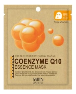 Тканевая маска для лица Коэнзим Coenzyme Q10 Essence Mask 25г