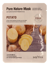 Anskin Тканевая маска для лица экстрактом картофеля Secriss Pure Nature Mask Potato 25мл