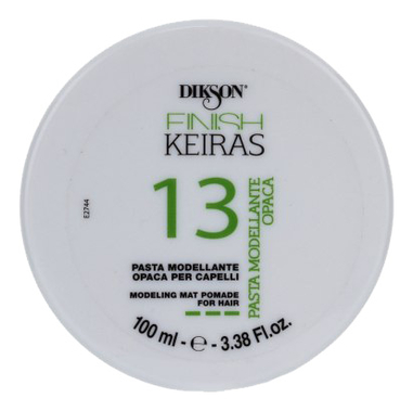 Матовая паста для моделирования волос Finish Keiras 13 Pasta Modellante Opaca 100мл