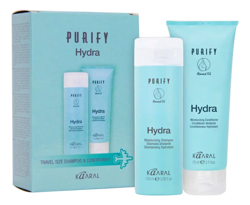 

Набор для волос Purify-Hydra (шампунь 100мл + кондиционер 75мл)