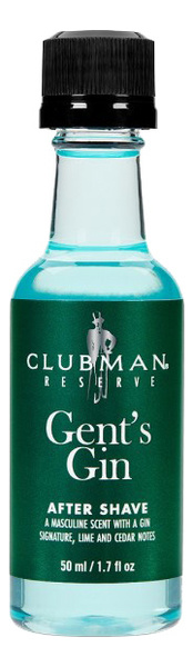 Лосьон после бритья Gent`s Gin After Shave (джин): Лосьон 50мл лосьон после бритья clubman gent gin 50 мл