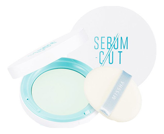 Компактная пудра Sebum-Cut Powder Pact 11г: Clear Mint