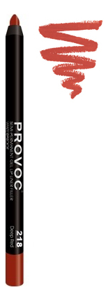 

Подводка гелевая в карандаше для губ Gel Lip Liner: 218 Deep Red, Подводка гелевая в карандаше для губ Gel Lip Liner