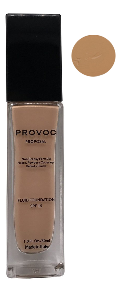 Тональная основа для лица Proposal Fluid Foundation Velvety Finish SPF15 30мл: No11 тональная основа для лица proposal fluid foundation velvety finish spf15 30мл no11