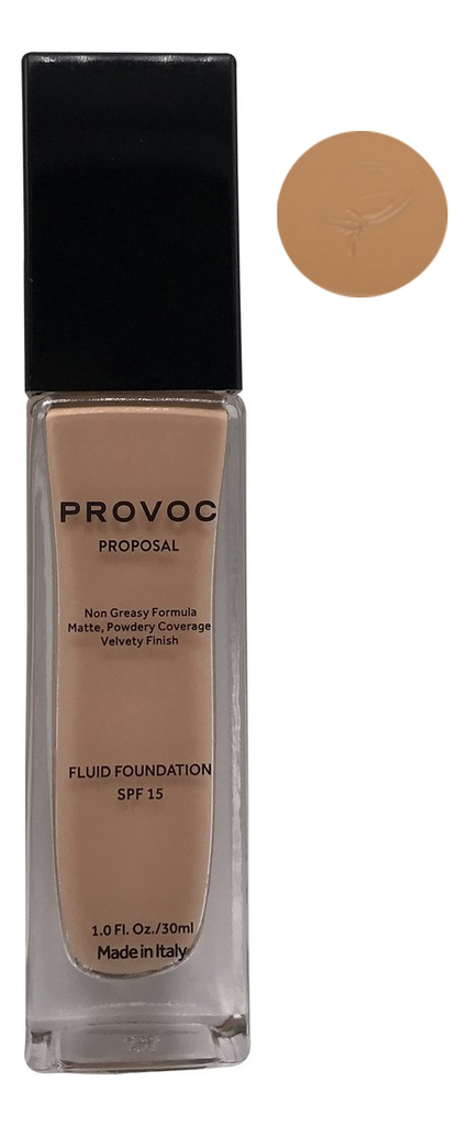 Тональная основа для лица Proposal Fluid Foundation Velvety Finish SPF15 30мл: No12 тональная основа для лица proposal fluid foundation velvety finish spf15 30мл no12