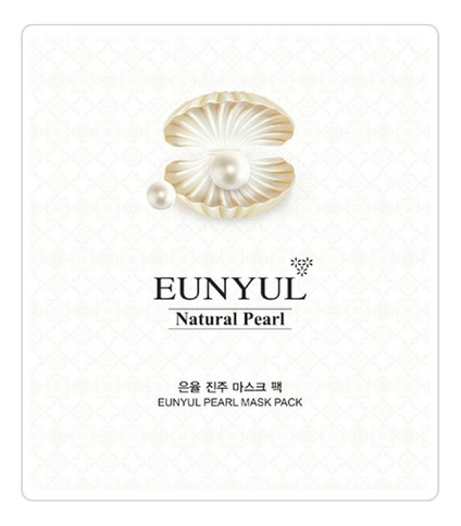 

Тканевая маска для лица с экстрактом жемчуга Natural Pearl Mask Pack 30мл