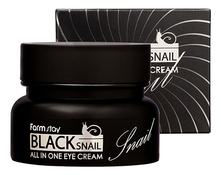 Farm Stay Крем для кожи вокруг глаз с муцином черной улитки Black Snail All In One Eye Cream 50мл