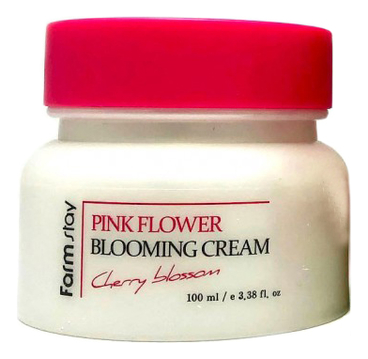 

Крем для лица с экстрактом цветов вишни Pink Flower Blooming Cream Cherry Blossom 100мл