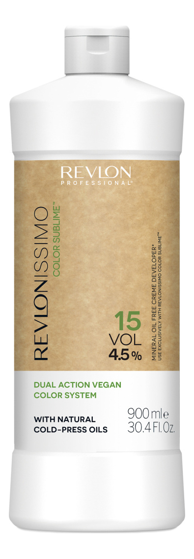 Кремообразный окислитель для краски Revlonissimo Color Sublime Cream Oil Developer 4,5% 900мл