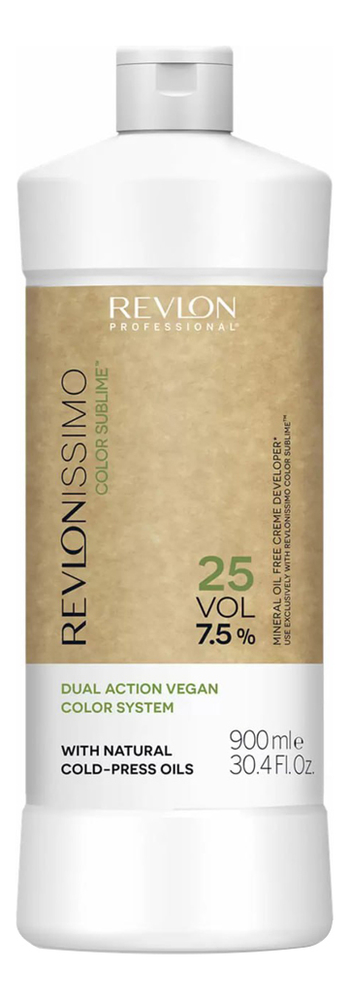 

Кремообразный окислитель для краски Revlonissimo Color Sublime Cream Oil Developer 7,5%: Окислитель 900мл, Кремообразный окислитель для краски Revlonissimo Color Sublime Cream Oil Developer 7,5%