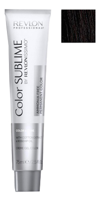 

Перманентная краска для волос без аммиака Revlonissimo Color Sublime 75мл: No 1, Перманентная краска для волос без аммиака Revlonissimo Color Sublime 75мл