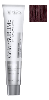 

Перманентная краска для волос без аммиака Revlonissimo Color Sublime 75мл: No 4.65, Перманентная краска для волос без аммиака Revlonissimo Color Sublime 75мл