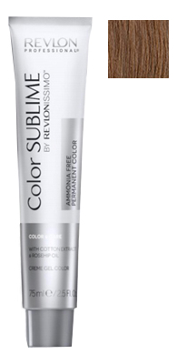 

Перманентная краска для волос без аммиака Revlonissimo Color Sublime 75мл: No 6.34, Перманентная краска для волос без аммиака Revlonissimo Color Sublime 75мл