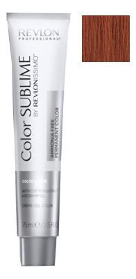 

Перманентная краска для волос без аммиака Revlonissimo Color Sublime 75мл: No 6.40, Перманентная краска для волос без аммиака Revlonissimo Color Sublime 75мл