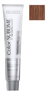 

Перманентная краска для волос без аммиака Revlonissimo Color Sublime 75мл: No 7.4, Перманентная краска для волос без аммиака Revlonissimo Color Sublime 75мл