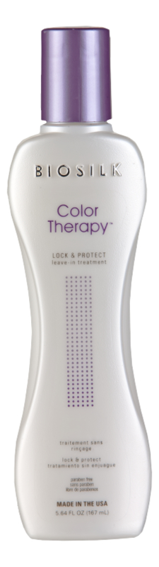 

Несмываемый кондиционер для окрашенных волос Biosilk Color Therapy Lock & Protect Treatment 167мл: Кондиционер 167мл, Несмываемый кондиционер для окрашенных волос Biosilk Color Therapy Lock & Protect Treatment