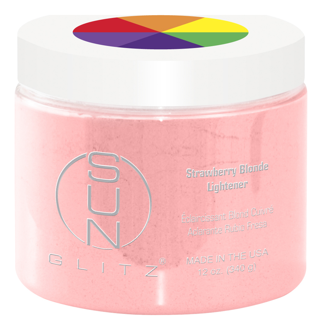 

Осветляющий порошок для волос SunGlitz Ash Blonde Lighteners 340г: Клубничный блонд, Осветляющий порошок для волос SunGlitz Ash Blonde Lighteners 340г