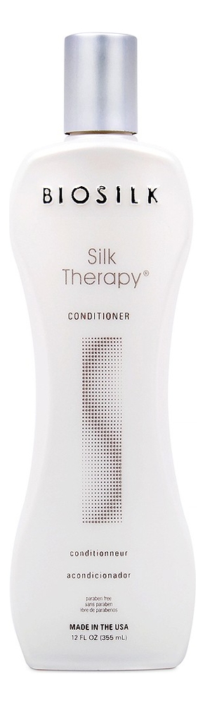 

Кондиционер для волос Шелковая терапия Biosilk Silk Therapy Conditioner: Кондиционер 355мл, Кондиционер для волос Шелковая терапия Biosilk Silk Therapy Conditioner