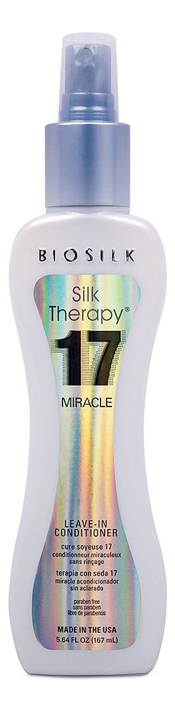 несмываемый кондиционер 167 мл biosilk silk therapy 17 miracle Несмываемый кондиционер для волос Шелковая терапия Biosilk Silk Therapy 17 Miracle Leave-In Conditioner 167мл