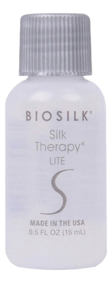 

Жидкий шелк для волос Biosilk Silk Therapy Lite: Шелк 15мл, Жидкий шелк для волос Biosilk Silk Therapy Lite