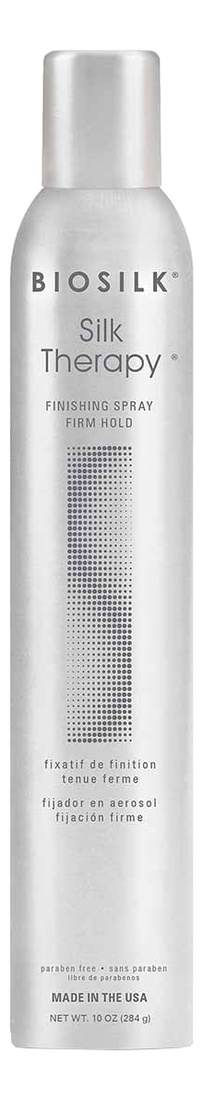 

Лак для волос сильной фиксации Шелковая терапия Biosilk Silk Therapy Finishing Spray Firm Hold 284г