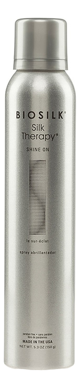 

Спрей-блеск для волос Шелковая терапия Biosilk Silk Therapy Shine On 150г