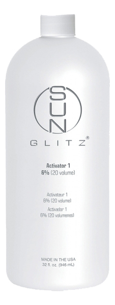 

Активатор для краски SunGlitz Activator-1 6% 20 Volume 946мл